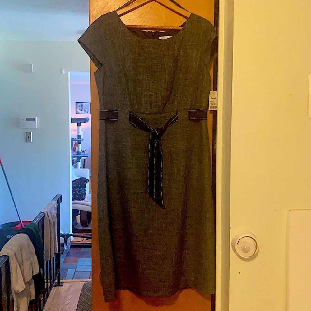 Women’s size 12 dress with matching belt